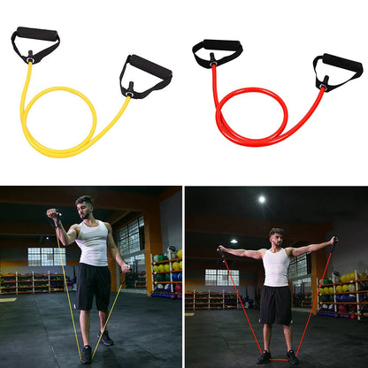 Resistance Bands with Handles Elastic Exercise Bands Exercise Cord Fitness Bands for Muscle Training/Shape Body/Physical Therapy