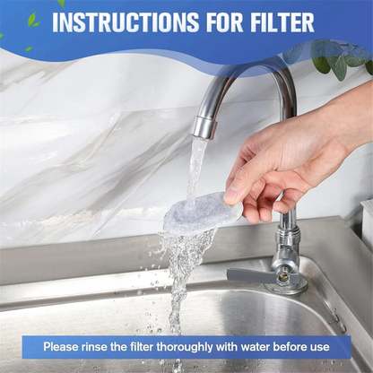 48 Pack Cat Water Fountain Filters,Cat Fountain Replacement Filters for Adjustable Water Flow Pet Water Fountain