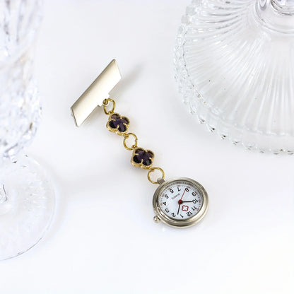 1pc new nurse watch chest watch fashionable and cute quartz pocket watch simple hanging watch simple hanging watch