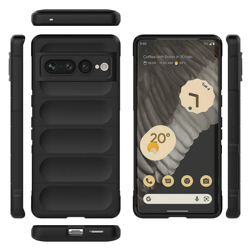 For Google Pixel 7 Pro Case For Google Pixel 7 Pro 6A Capas Soft TPU Shockproof Lens Protective Fundas Google Pixel 7 8 Pro 7A