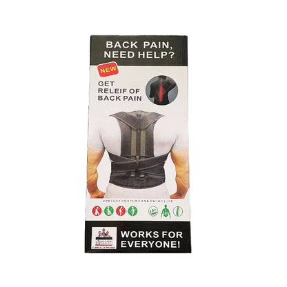 Posture Correction Belt Back Adjustment Shoulder Anti-Humpback Corrector Enhanced Support Sitting Position Back Pain Relief