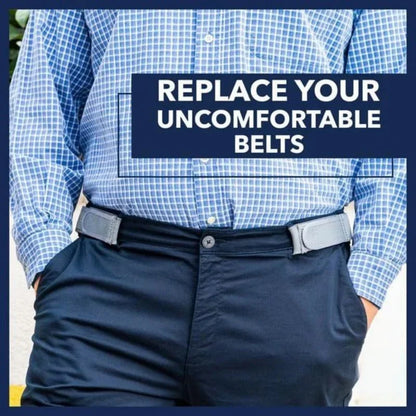 No Buckle Belt Stretch Elastic Jeans Belt Belt Buckle Elastic Waistband Lazy Invisible Belt Universal No Buckle Elastic Belt