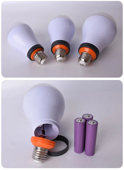 Home Smart Power Outage Emergency Light Automatic Charging Magical Energy-Saving Bulb That Lights Up When Encountering Water Led