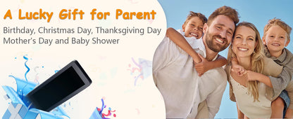 Car Baby Mirror Dual Channel Back Seat Baby Car Camera 1080P with Rear View Car Monitor 6.8'' IPS Screen Kids Pet Night Vision