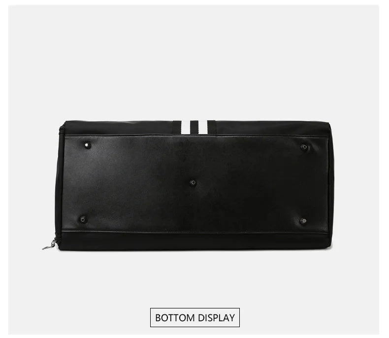 Personalized Travel Bag Men's And Women's Handbags Sports Training Yoga Bag Waterproof Weekend Bag Customized Logo Name Pattern