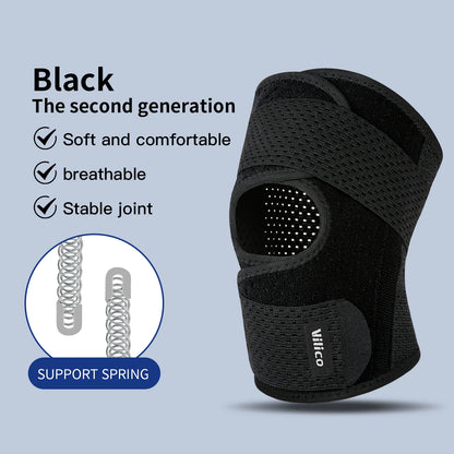 1PC Sports Kneepad Men Women Pressurized Elastic Knee Pads Arthritis Joints Protector Fitness Gear Volleyball Brace Protector