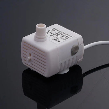 Water Pump LED Light Pet Cat Water Fountain Motor Replacement for Cat Pet Water Fountain Pump Dispenser Pet Accessories