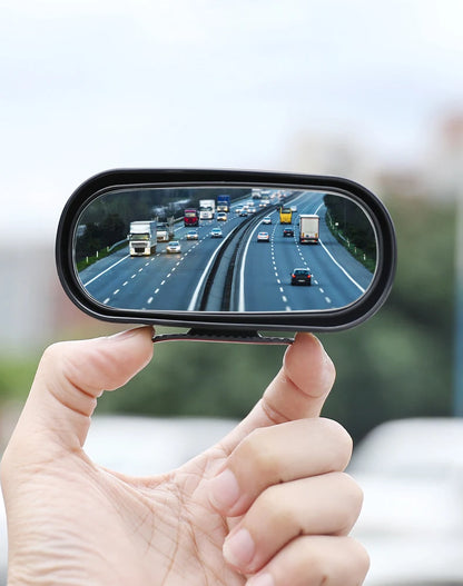 Universal Car Mirror 360° Adjustable Wide Angle Side Rear Mirrors blind spot Snap way for Parking Auxiliary Rear View Mirror