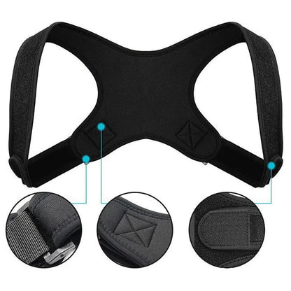 Cross-border adult student sitting posture correction invisible anti-hunchback posture correction back posture corrector supp...