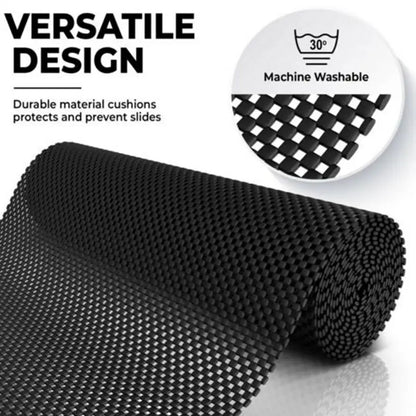 Drawer Liner Hardwood Floors Rug Liner Drawer Shelf &Cabinet Liner Thick Grip Non-Slip Woodworking Mat Pad for Shelves Tableware