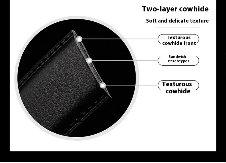 High quality men's automatic belt, business belt, adjustable belt, luxury belt, cowhide belt, ratchet belt