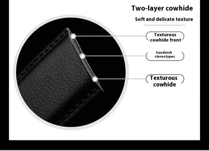 High quality men's automatic belt, business belt, adjustable belt, luxury belt, cowhide belt, ratchet belt