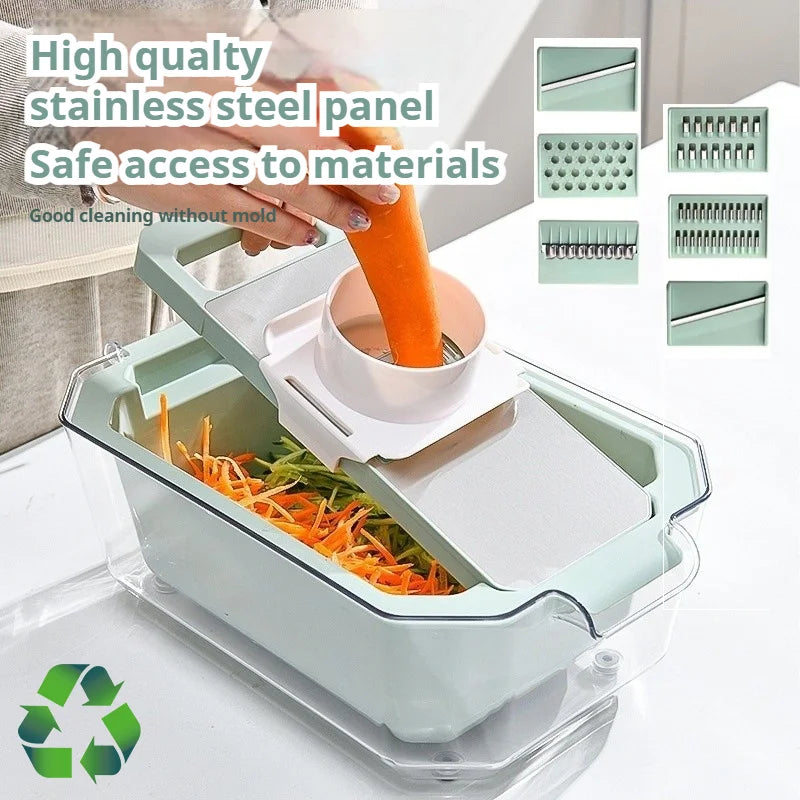 NEW Multifunctional Vegetable Slicers ,Potato Thread Cucumber Slicer Food chopper Kitchen Tool for shpper Knife utensils Cutter