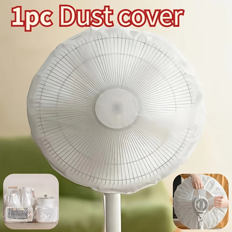 1pc Electric Fan Dust Cover Waterproof Dustproof Fan Cover Waterproof Dustproof Round Fan Cover Electric Fan Dust Bag Cover Bag