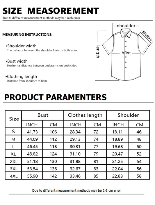 Hawaiian Unisex Shirts for Men Men's Shirts Cuban Collar Print Men's Clothing Fashion Street Tops Loose Oversized Casual Top