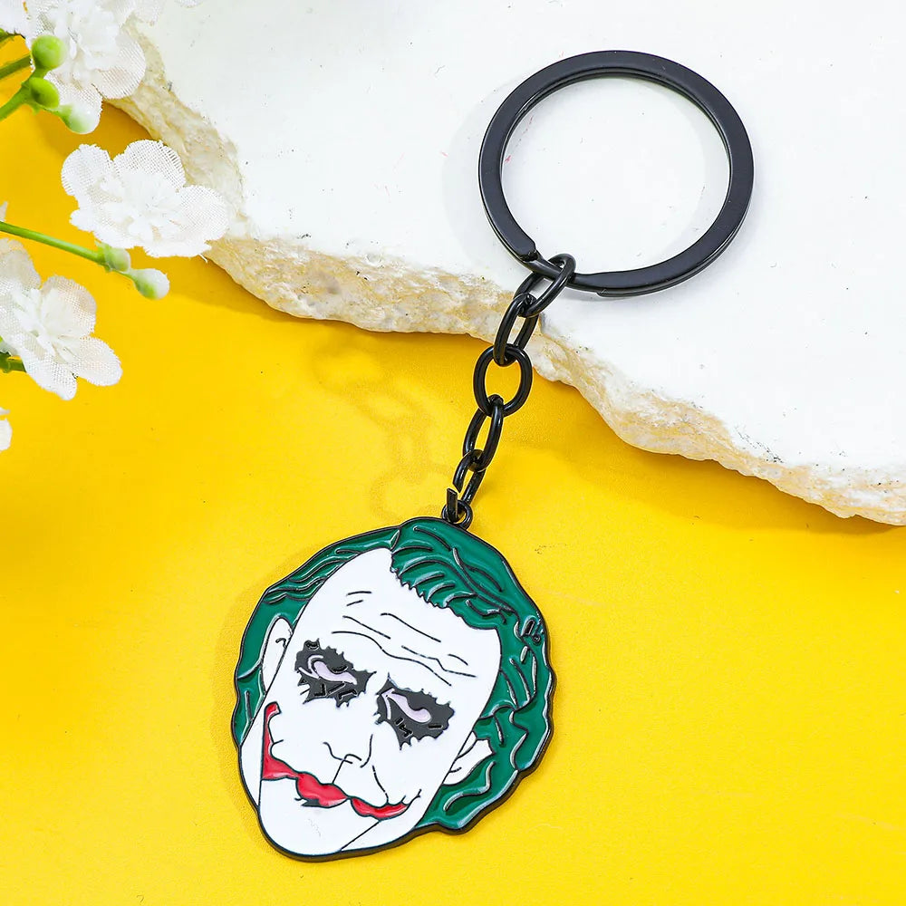 Latest Manga, Film and Television Joker Keychain New Zinc Alloy Keychain Keychain