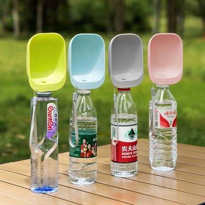 Dog Travel Water Bottle Portable Pet Dog Water Bottle Drinking Water Feeder for Dog Cat Outdoor Water Bowl Bottle Pet Supplies