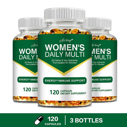 Womens Vitamins Multivitamin - Multivitamins and Minerals To Support Heart, Brain, Immunity, Skin and Hair