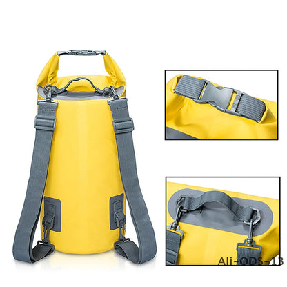 Waterproof Bag Dry Bag for Swimming Diving Bags 10L/15L/20L/30L Floating Bag Sack Dry Bag Backpack for Boating Rafting Fishing