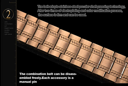 Men's belt metal stainless steel belt silver dragon retro-cologne silver belt high-end designer steel belt personality belt