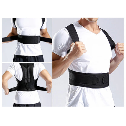 Posture Corrector for Men and Women Back Posture Brace Clavicle Support Stop Slouching and Hunching Adjustable Back Trainer