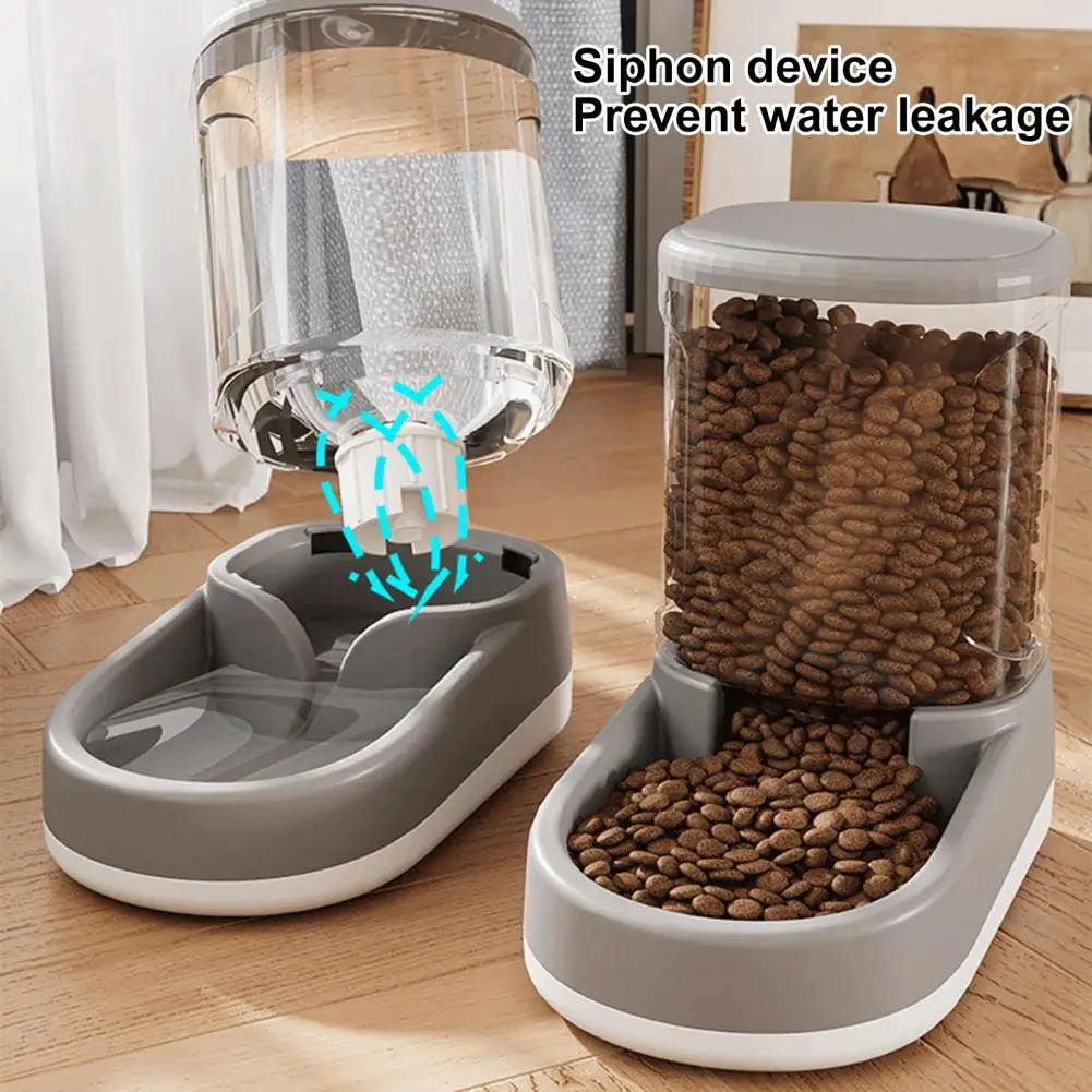3 8L Pet Water Dispenser Pet Feeder Automatic Refill Food Bowl for Small Medium Pets Cats Dogs Pet Hydration Station