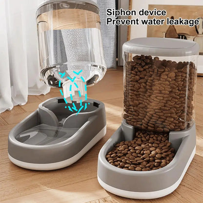 3 8L Pet Water Dispenser Pet Feeder Automatic Refill Food Bowl for Small Medium Pets Cats Dogs Pet Hydration Station