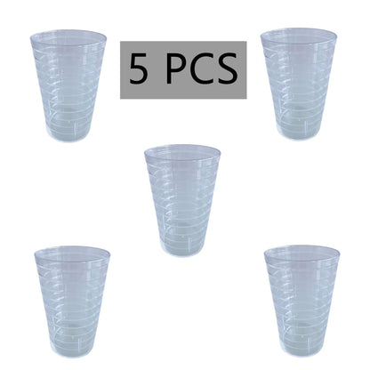 5pcs Cup plastic cup plastic cups water glass water cup water glass set water goblet