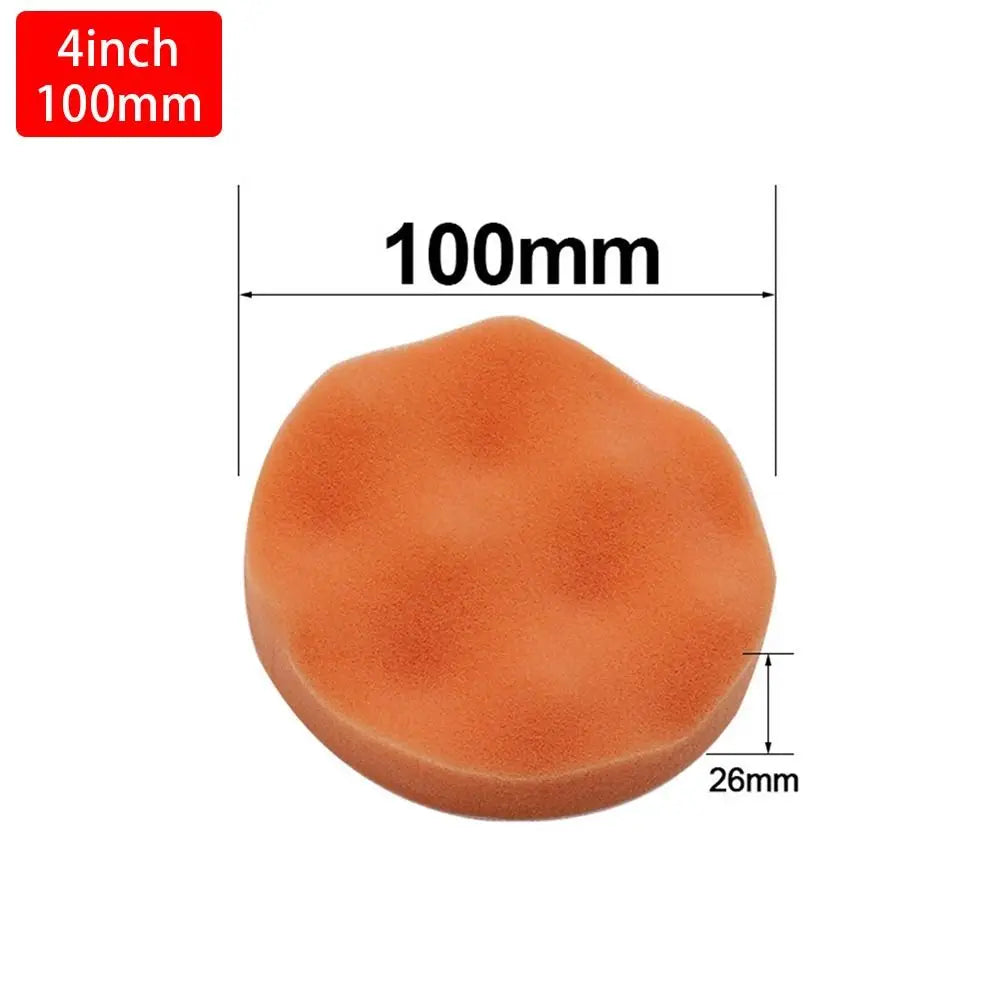 1Pcs Sponge Buffing Foam Sponge Polishing Pad Power Tools Accessories Removes Scratches Car Polishing Disc