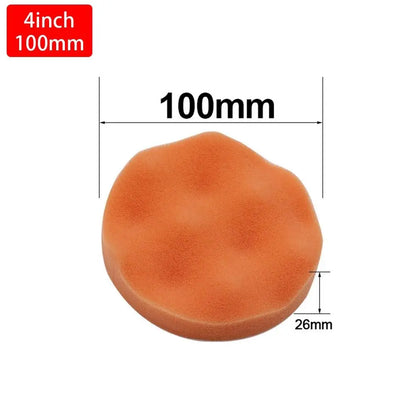 1Pcs Sponge Buffing Foam Sponge Polishing Pad Power Tools Accessories Removes Scratches Car Polishing Disc