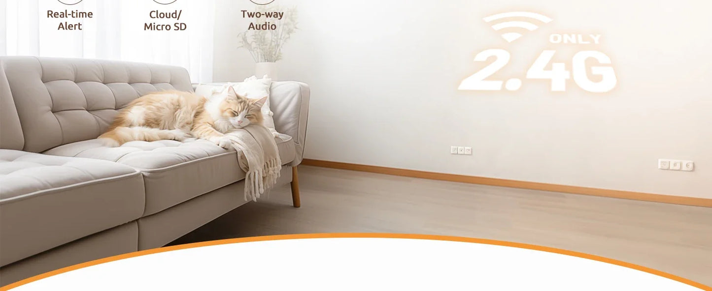 2 Pcs Blurams Indoor Security Camera 2K, Home Security Camera for Dog/Elder, Security Camera with One-Touch Call Update A31S-2pc