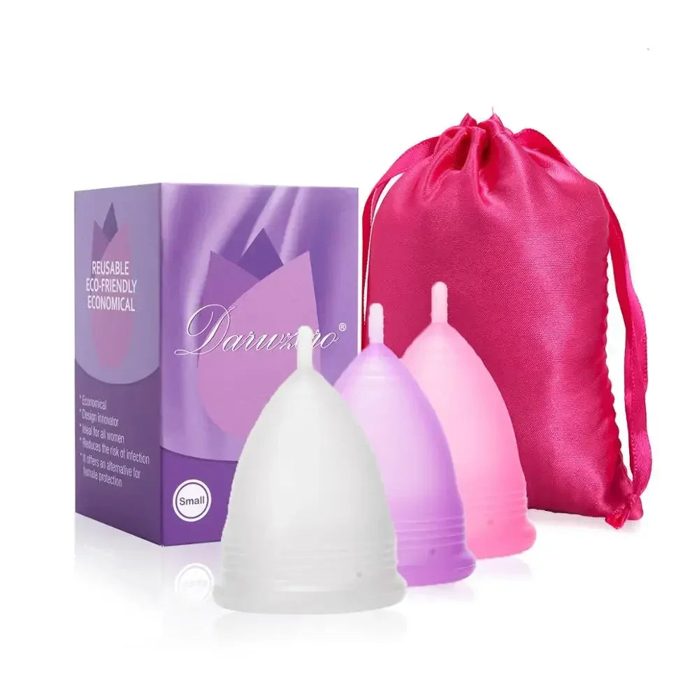 Feminine Hygiene Period Cup Excellent Menstrual Cup of Medical Silicone Menstrual Cup  Menstrual Collector for Menstrual Period