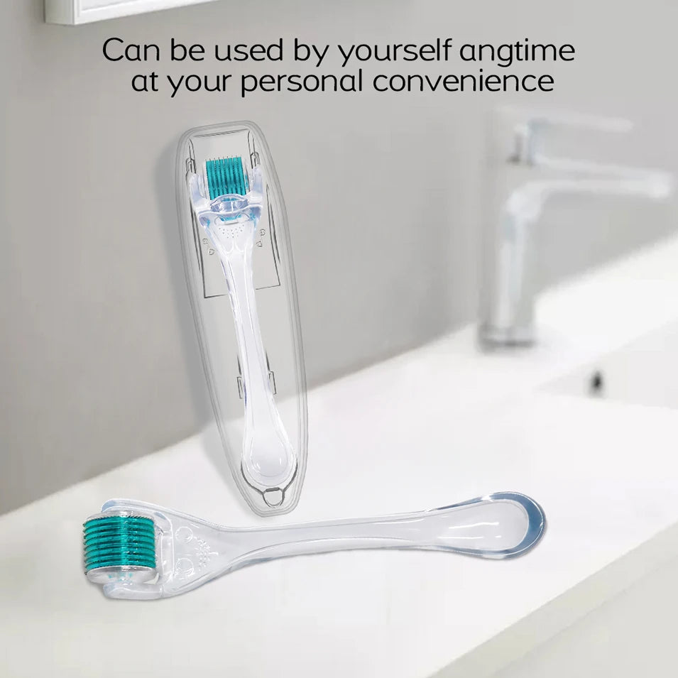 Professional Beauty Derma Roller Micro Face Roll Hair Growth For Skin Facial Hair Beard Scalp Micro Needle Face Roller Skin Care