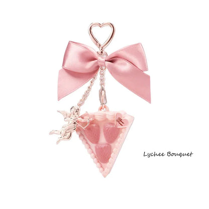 Flower Knows Strawberry Cupid Collection Solid Perfume Balm Pendant Perfumes Convenient On-the-Go