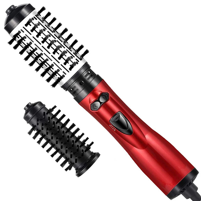 Automatic Rotating Hot Air Brush 2 In 1 360 Degree Curling Iron Hair Dryer Brush Hair Salon Equipment One Step Hair Dryer Comb