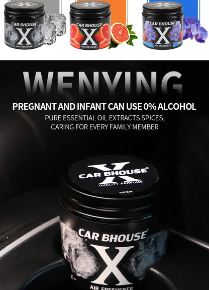 Car Air Freshener Solid Cologne Lavender Lemon Auto Accessories Vanilla Good Smell Odor Eliminator Essential For Home Closet