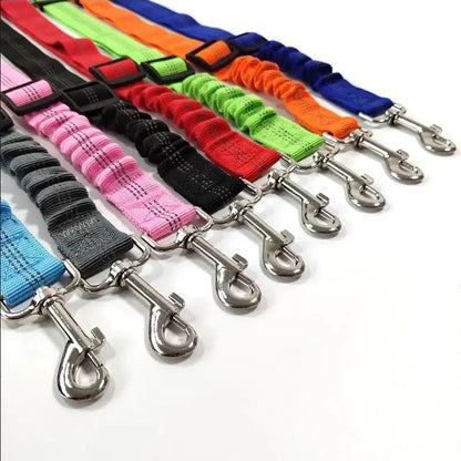 Top-grade Pet Car Safety Belt Dogs Cats Safety Belt Reflective Line Adjustable Seat Belt Length Suitable Any Dog Traction Collar