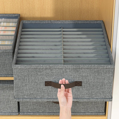 Sports Bra Underwear Organizer Storage Box Panties Socks Storage Boxes Wardrobe Clothes Organizer Cabinet Drawers Separator Box