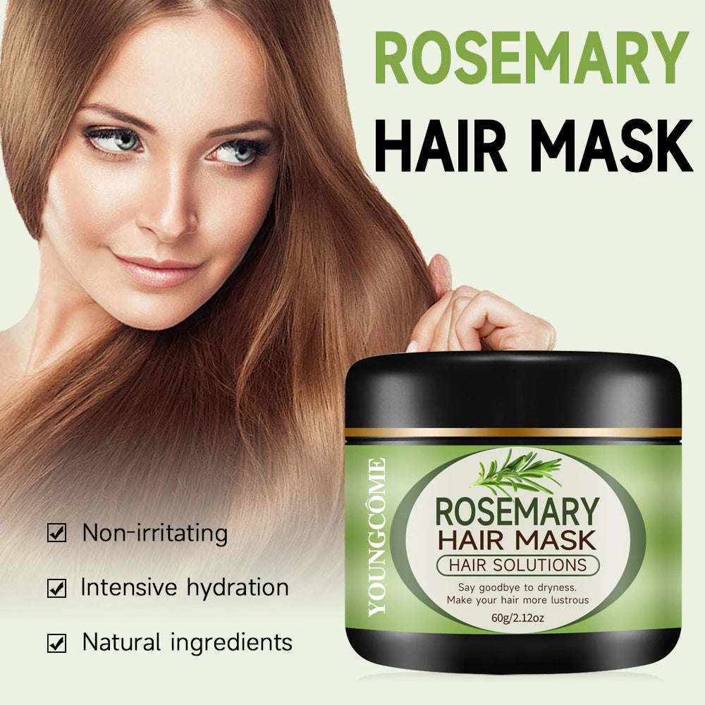 Rosemary Hair Essential Oil hair mask shampoos set Repair Hairs Damage Prevent Hair Loss Smooth Hairs Nourish Hair Care Oil 2025
