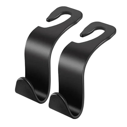 4/2Pcs Universal Auto Seat Headrest Hook Storage Hanger Car Hooks Back Seat Organizer Holder Clip Car Interior Accessories
