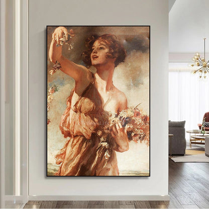 Renaissance Art Painting Pattern Classic Movie Posters HD Quality Poster Wall Art Painting Study Decor Art Wall Stickers