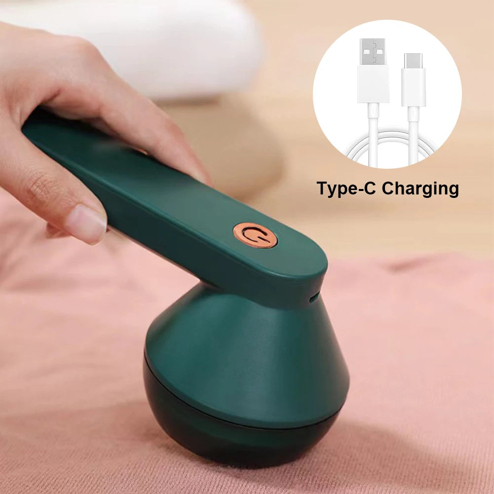 Electric Lint Remover Type C Charging Pellet Fabric Shaver Hair Ball Trimmer Fuzz Clothes Sweater Shaver Reels Removal Device
