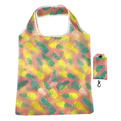 Foldable Shopping Bags for Groceries Recyclable Grocery Tote Pouch Eco-Friendly Heavy Duty Washable Shopping Bag