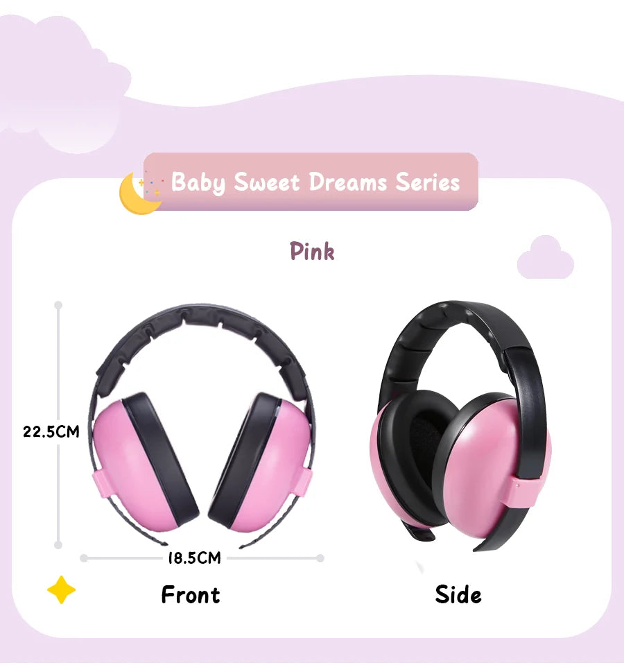 Baby Anti Noise  Headphones Children Sleep Ear Stretcher Baby Ears Protection Children Earmuffs Sleeping Earplugs Child Earmuff