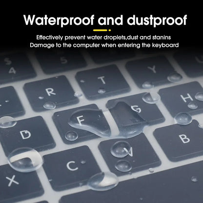 13-14 Inch 15-17 Inch  Universal Laptop Notebook Keyboard Silicone Cover Dustproof  Protective Waterproof Film