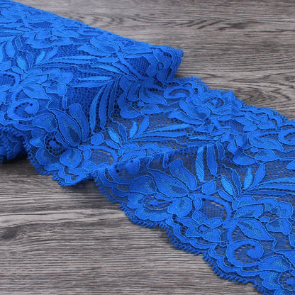 15cm Wide Lace Fabric Elastic Lace Ribbon 1meter DIY Apparel Sewing Handmade Crafts Lace Tape