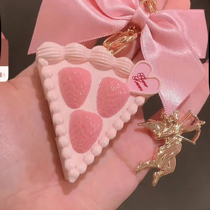 Flower Knows Strawberry Cupid Collection Solid Perfume Balm Pendant Perfumes Convenient On-the-Go