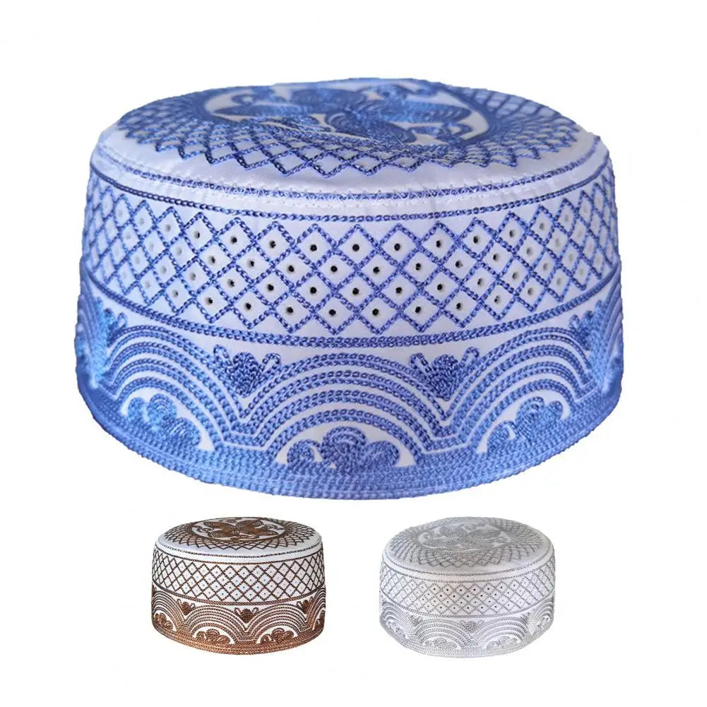 Men Cap Soft Male Hat Washable Head Decoration  Chic Turkish Jewish Adult Cap