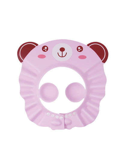 Cute Animal Shower Cap Safety Eye Protection Ear Protection Lightweight Cute Cartoon Baby Bath Protective Cap Shampoo Bath Care