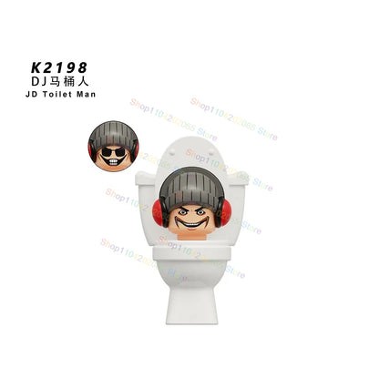 Hot Game Building Blocks Skibidi Toilet Accessories TV Monitor Cameraman Speakman Figures Toys KDL829 KDL826 KDL828